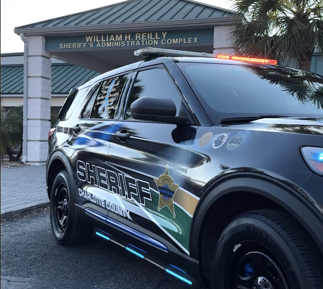 Charlotte County Sheriff's Office Memorial Vehicle