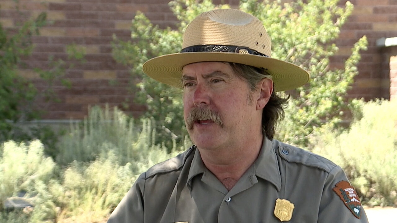 Craters of the Moon Lead Interpretive Ranger Greg Reed