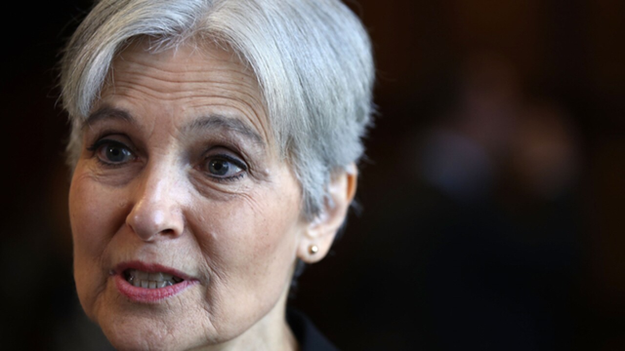 whoops jill stein meant to fly to columbus but ended up in cincinnati
