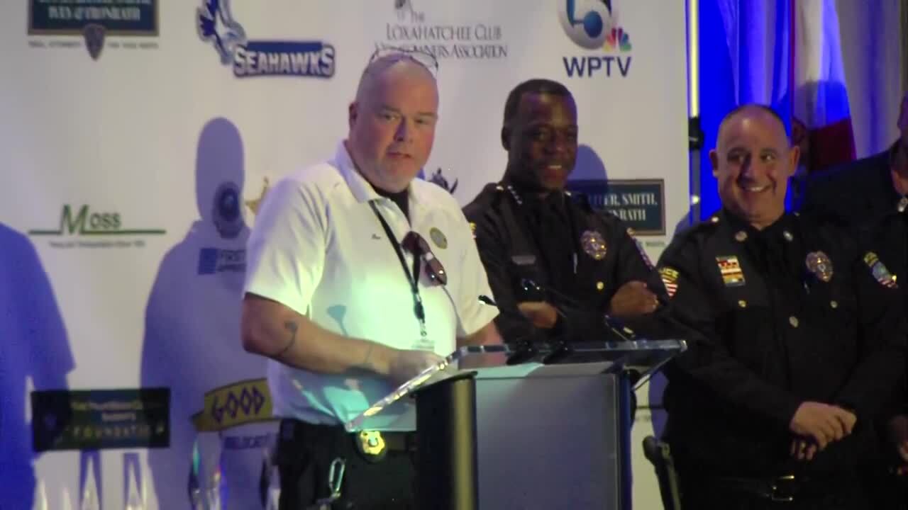 Ben Sheehan, Riviera Beach Police Department, honoree of 2023 LEO Award for Civilian of the Year