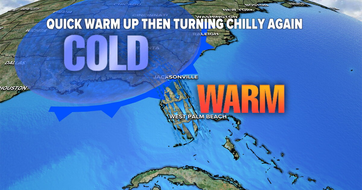 FORECAST: Powerful cold front to bring long stretch of cool air to the area