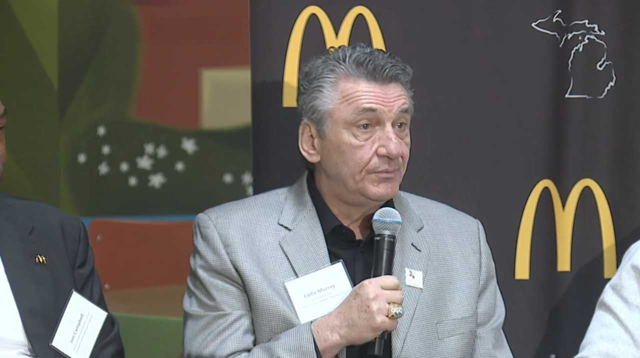 former Detroit Lions kicker Eddie Murray