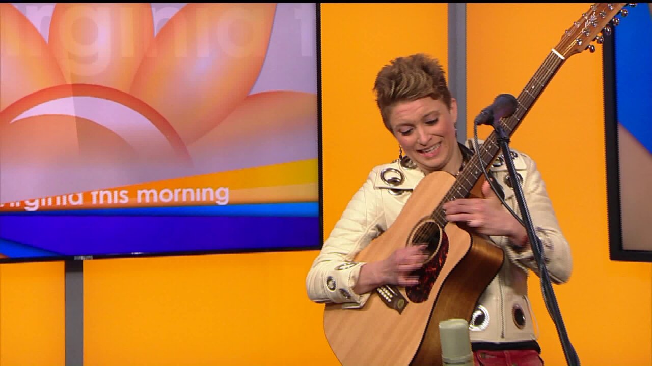 Unique guitar stylings from Christie Lenee