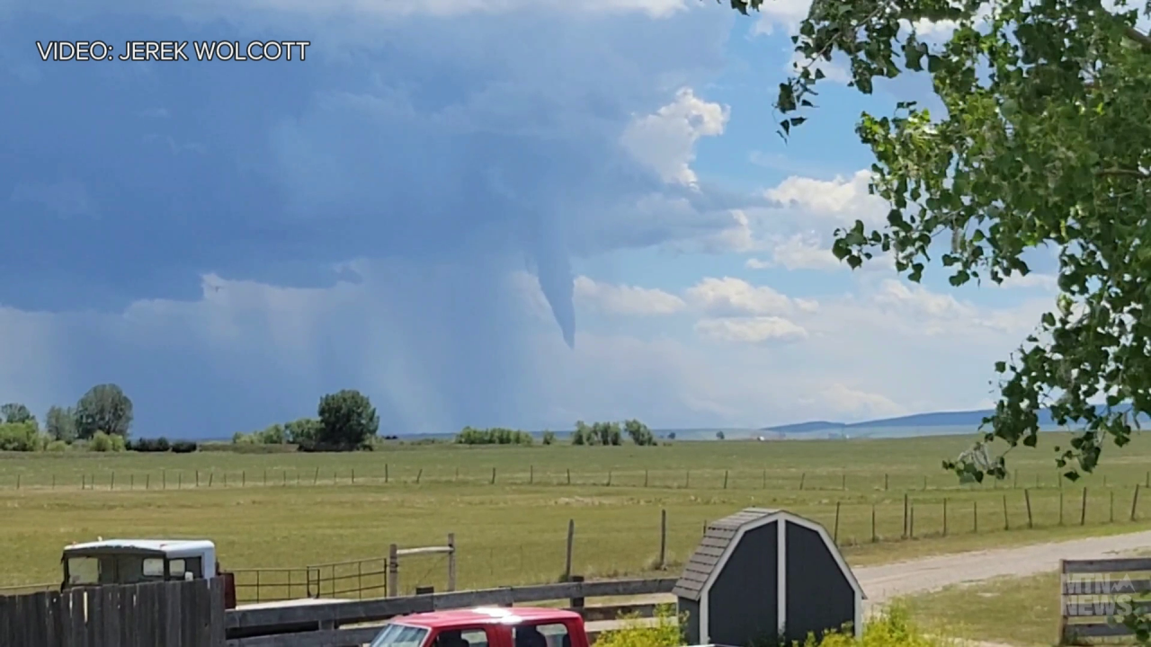 Funnel cloud in Judith Basin County (July 6, 2022)