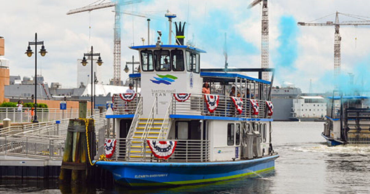HRT celebrates Elizabeth River Ferry anniversary with 2 new ferries - Vimarsana News