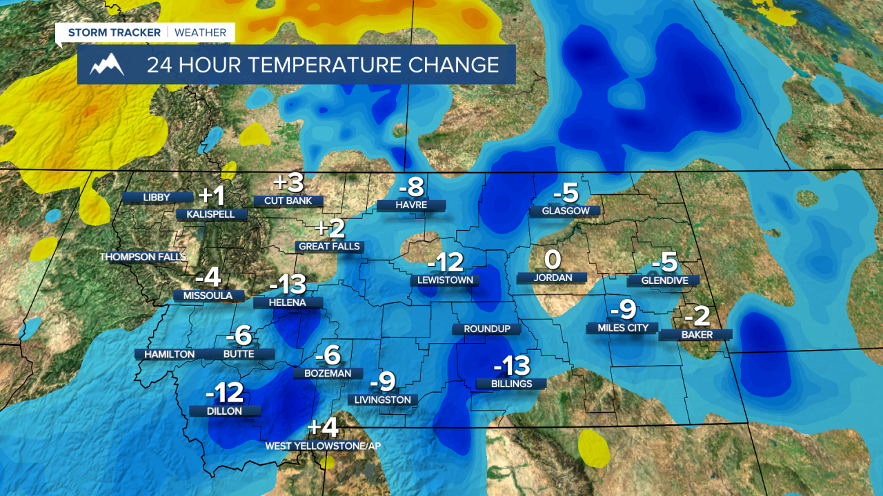 24 Hour Temperature Change
