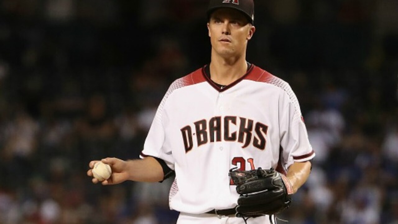 Report Diamondbacks Rangers discussing possible Zack Greinke trade Report Diamondbacks Rangers discussing possible Zack Greinke trade