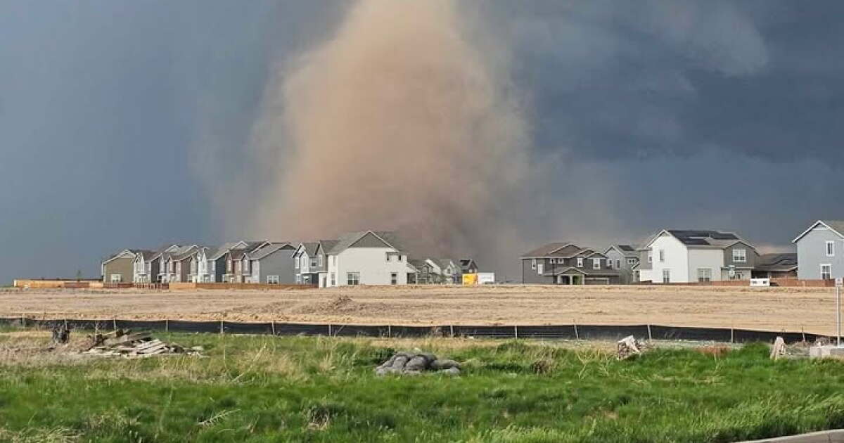 Preliminary data shows 3 of 4 tornadoes in Colorado on Sunday were ...