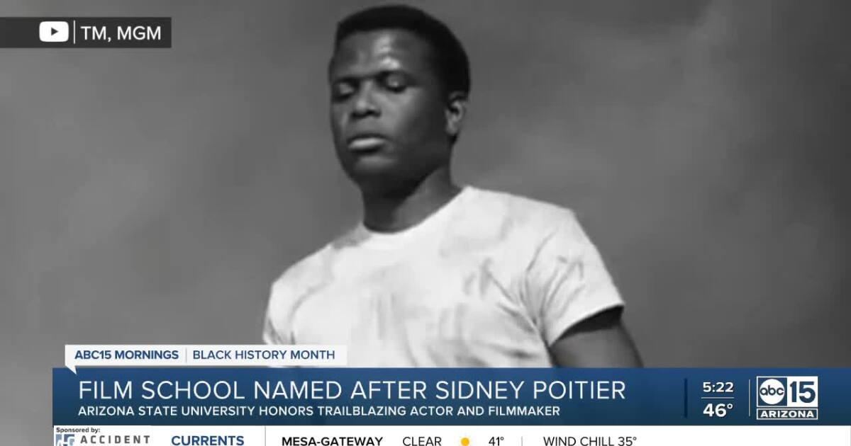 ASU names film school after legendary actor Sidney Poitier