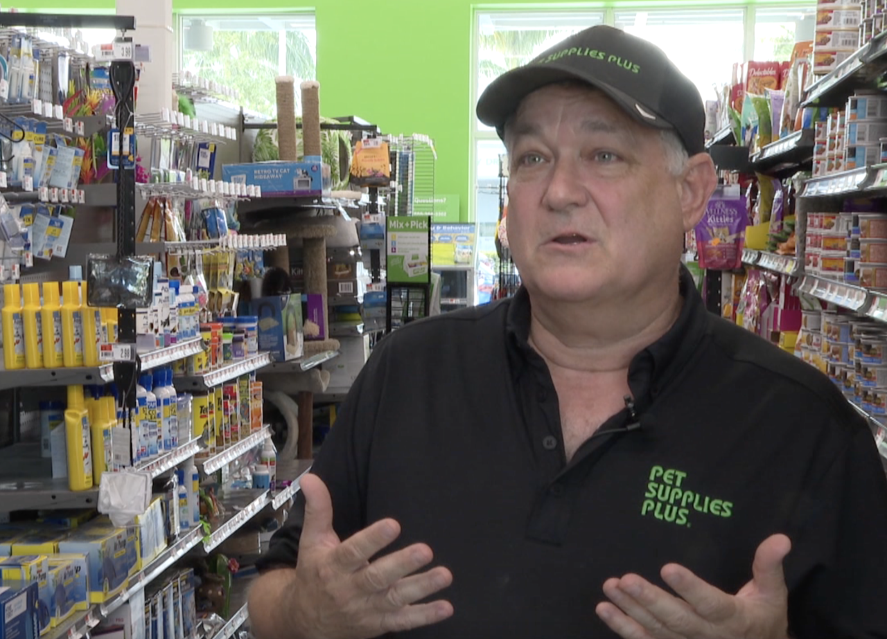 Ron Katz owner of Pet Supplies Plus in Boynton Beach August 1 2024.png