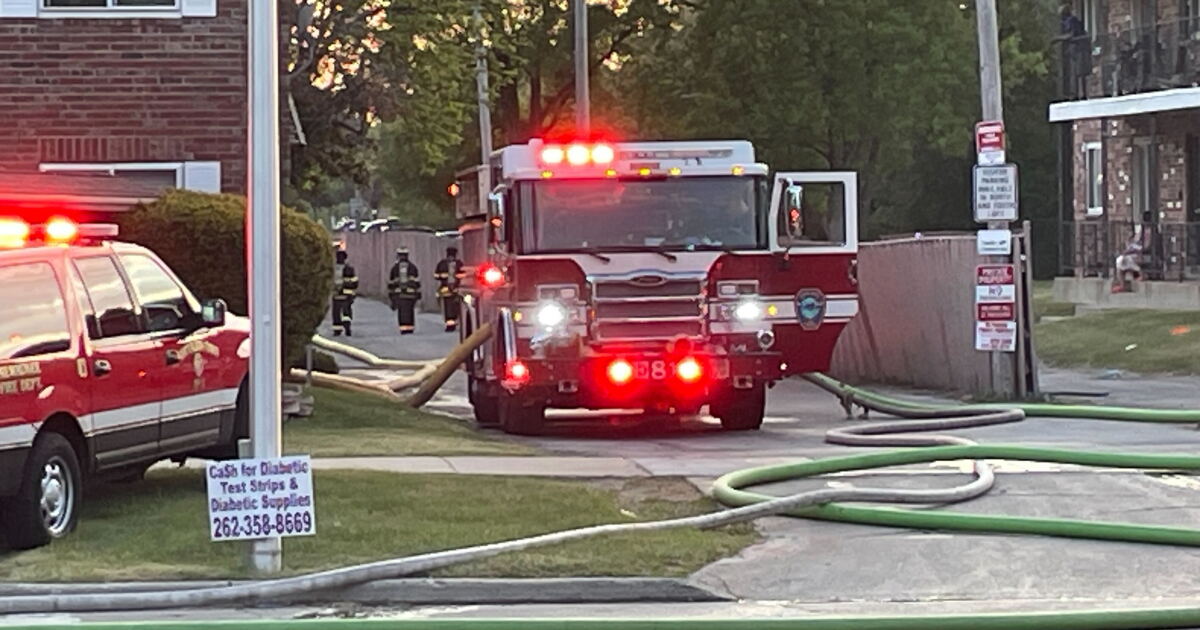 Red Cross assisting residents after apartment fire near 60th and Bradley