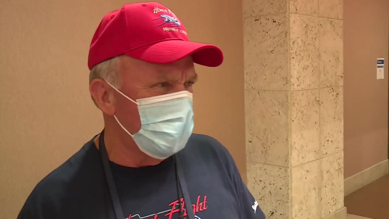 Paul Meese, veteran, honor flight on Nov. 6, 2021