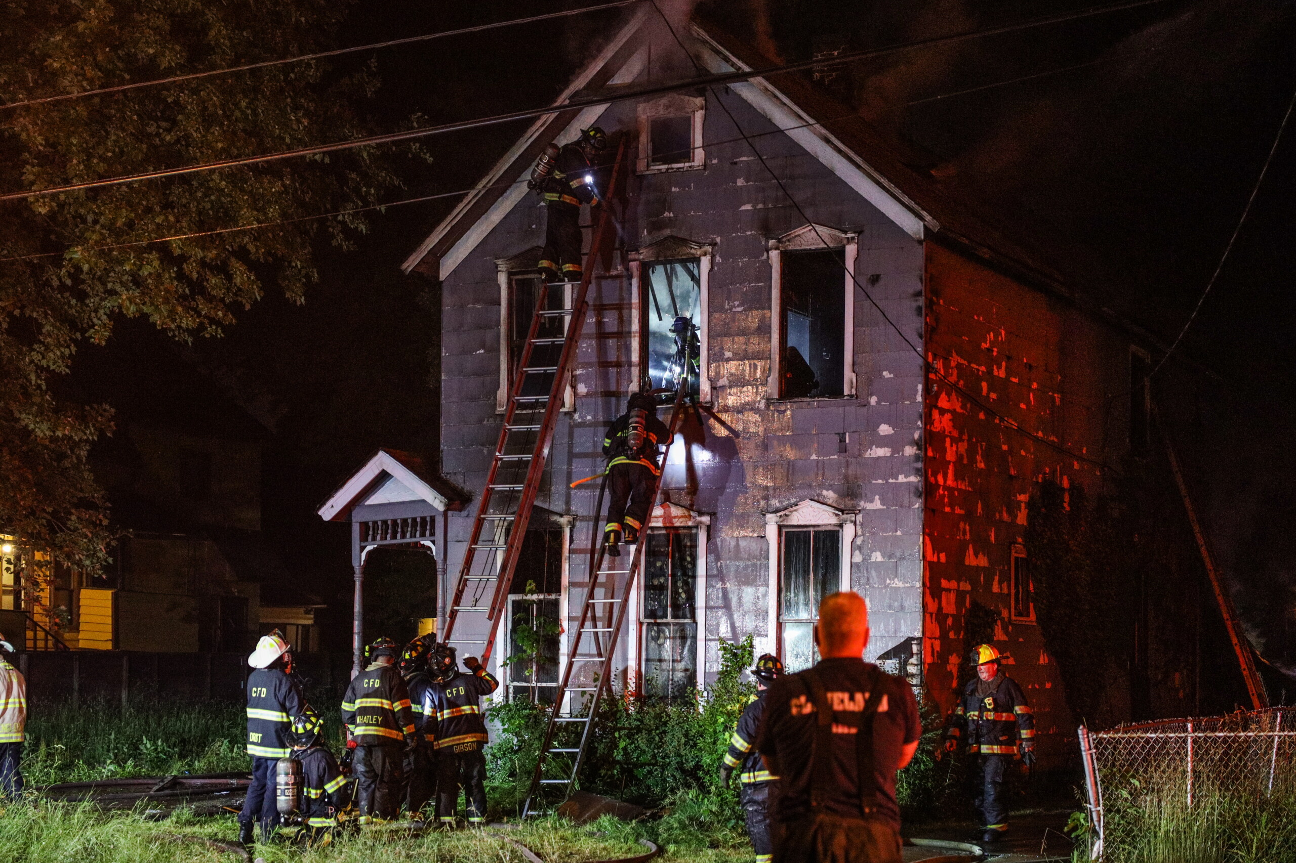 Cleveland firefighters respond to 4 fires overnight