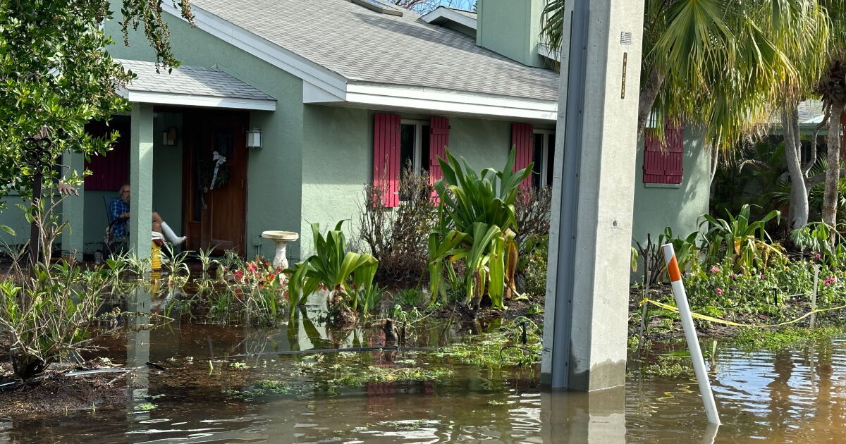 Storm surge, heavy rain flood out roads and some homes in Anna Maria - Vimarsana News