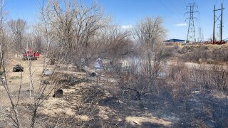 Delta Drive and Hancock Expressway Fire 