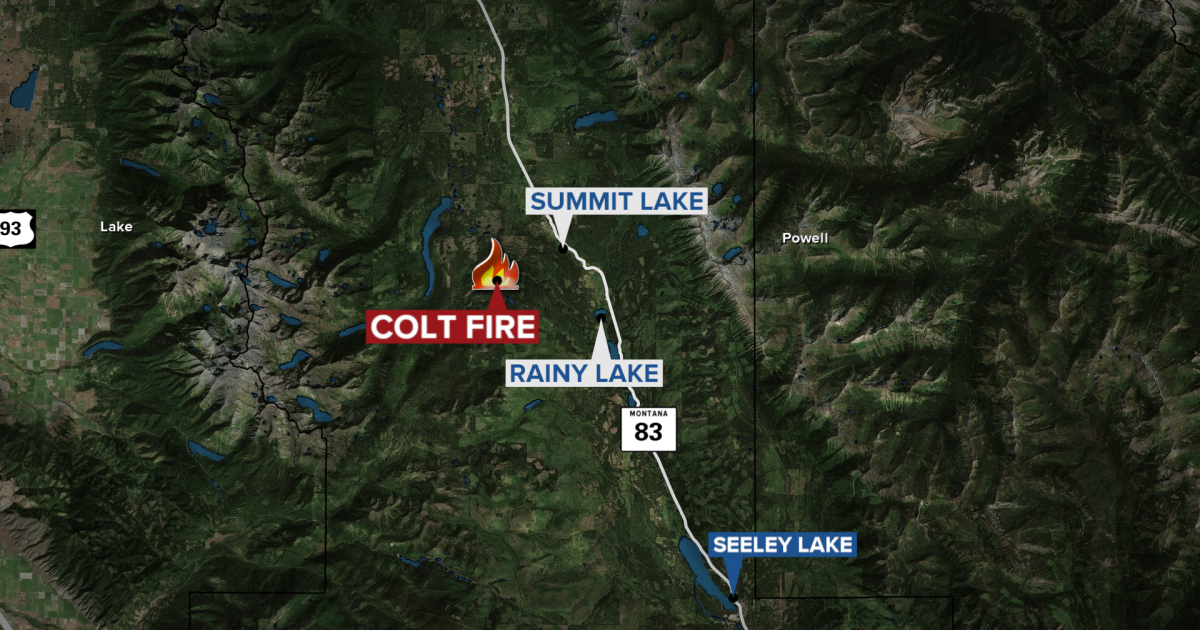 UPDATE: Evacuation Order issued in area of Colt Fire northwest of Seeley Lake - Vimarsana News