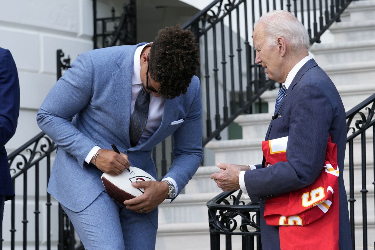 Biden Chiefs Football