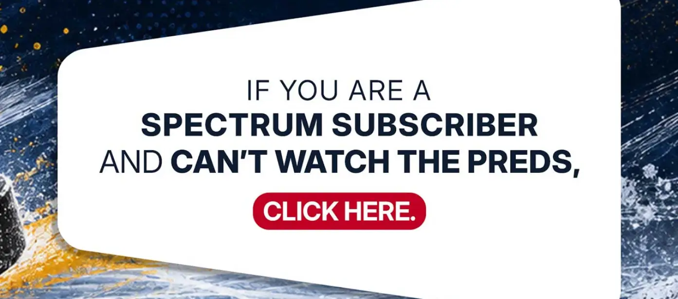 Spectrum, Can't watch the Preds