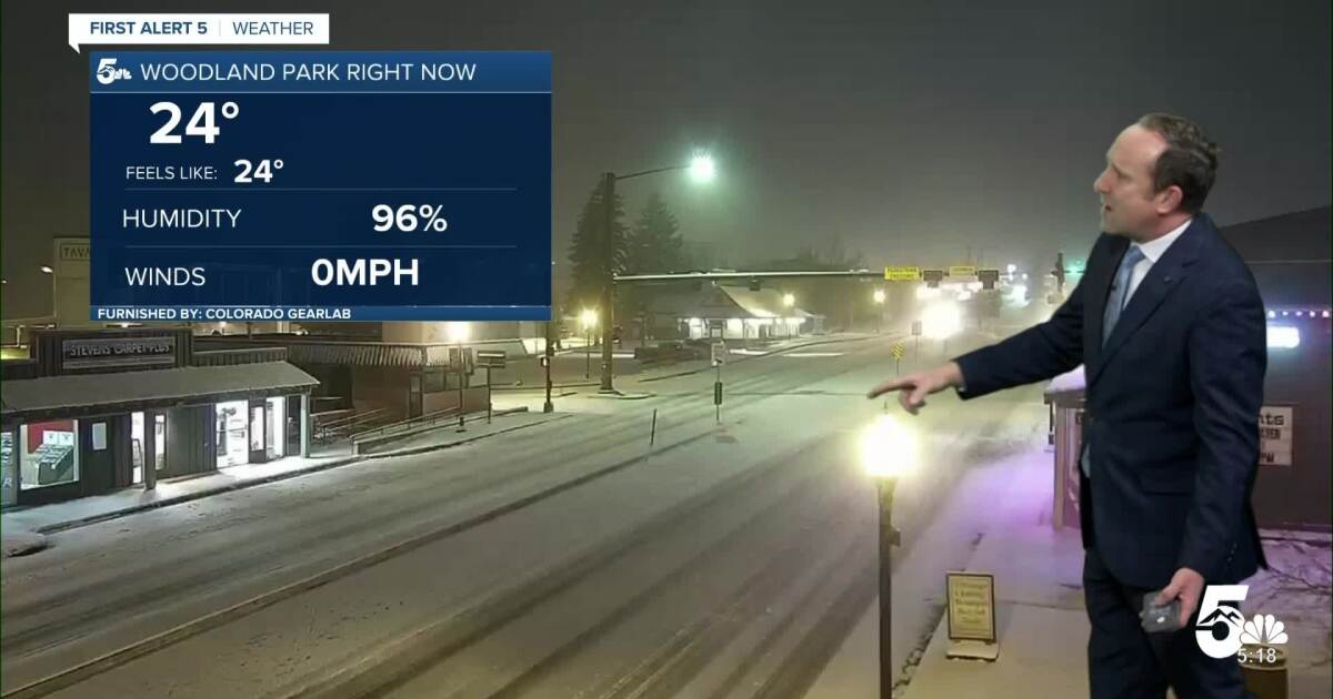 WEATHER BLOG: Wintry mess Wednesday morning followed by a hard freeze Thursday morning