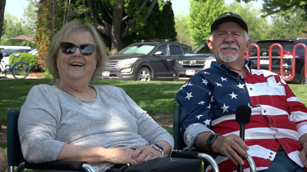Kim Kimberlin & his wife of 55 years