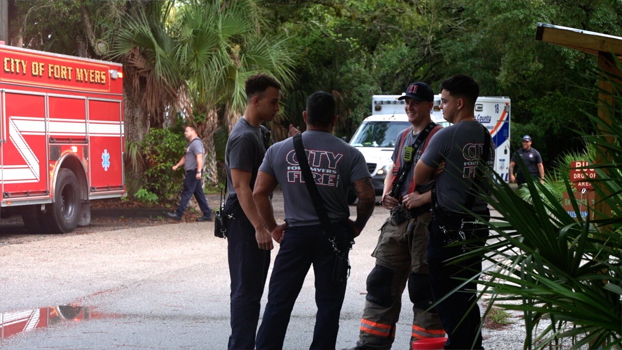 Fort Myers Fire Department team.