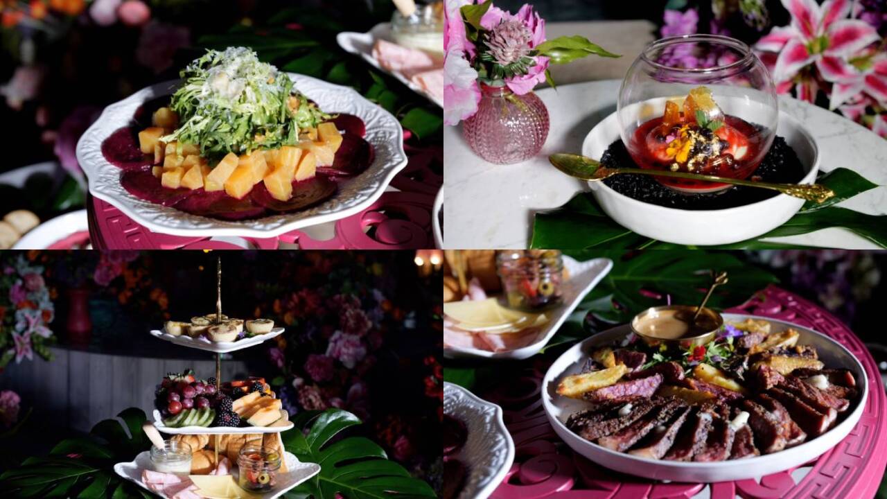 A look at some of the chef-driven plates of Villa Fleur.
