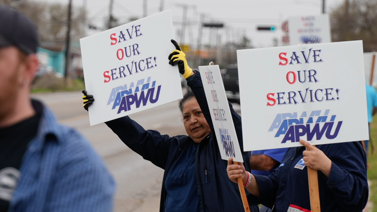 USPS protest