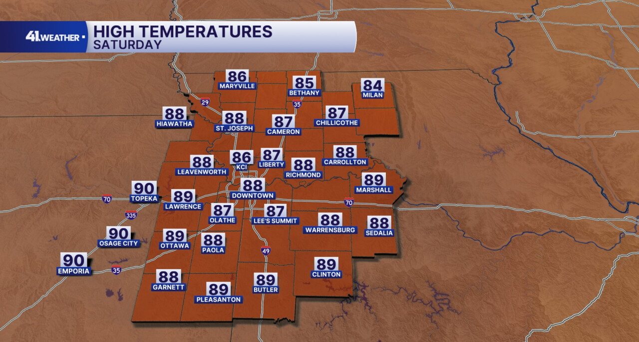 Saturday Highs
