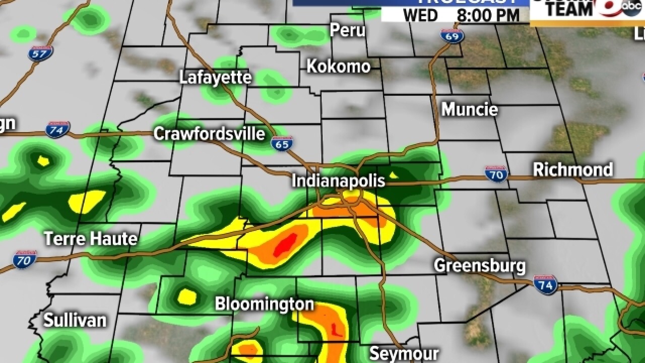 TIMELINE: When to expect rain