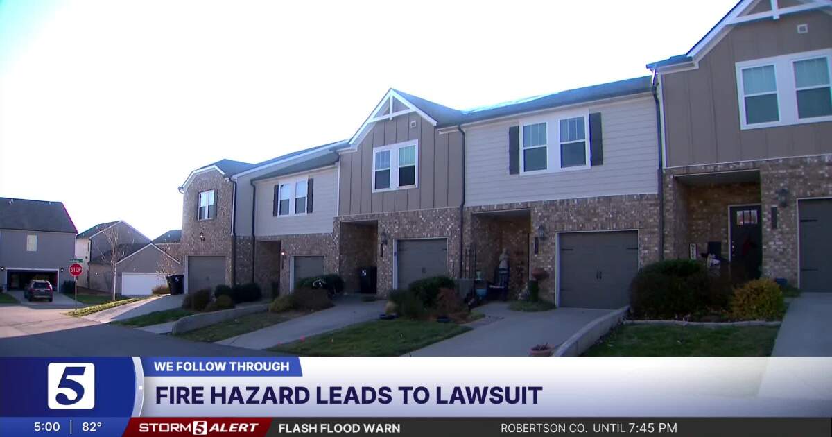Taylor Landing family sues over Christmas house fire