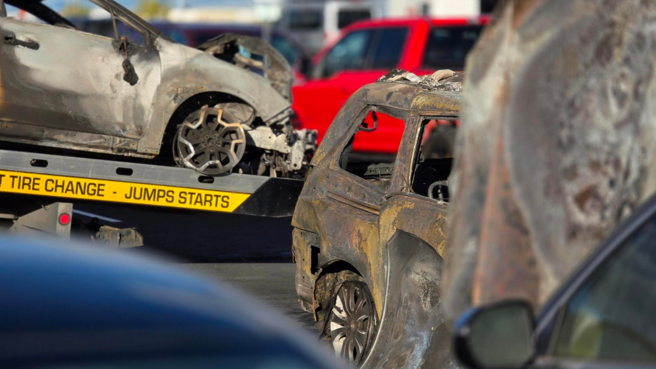 Salt Lake City International Airport Fire