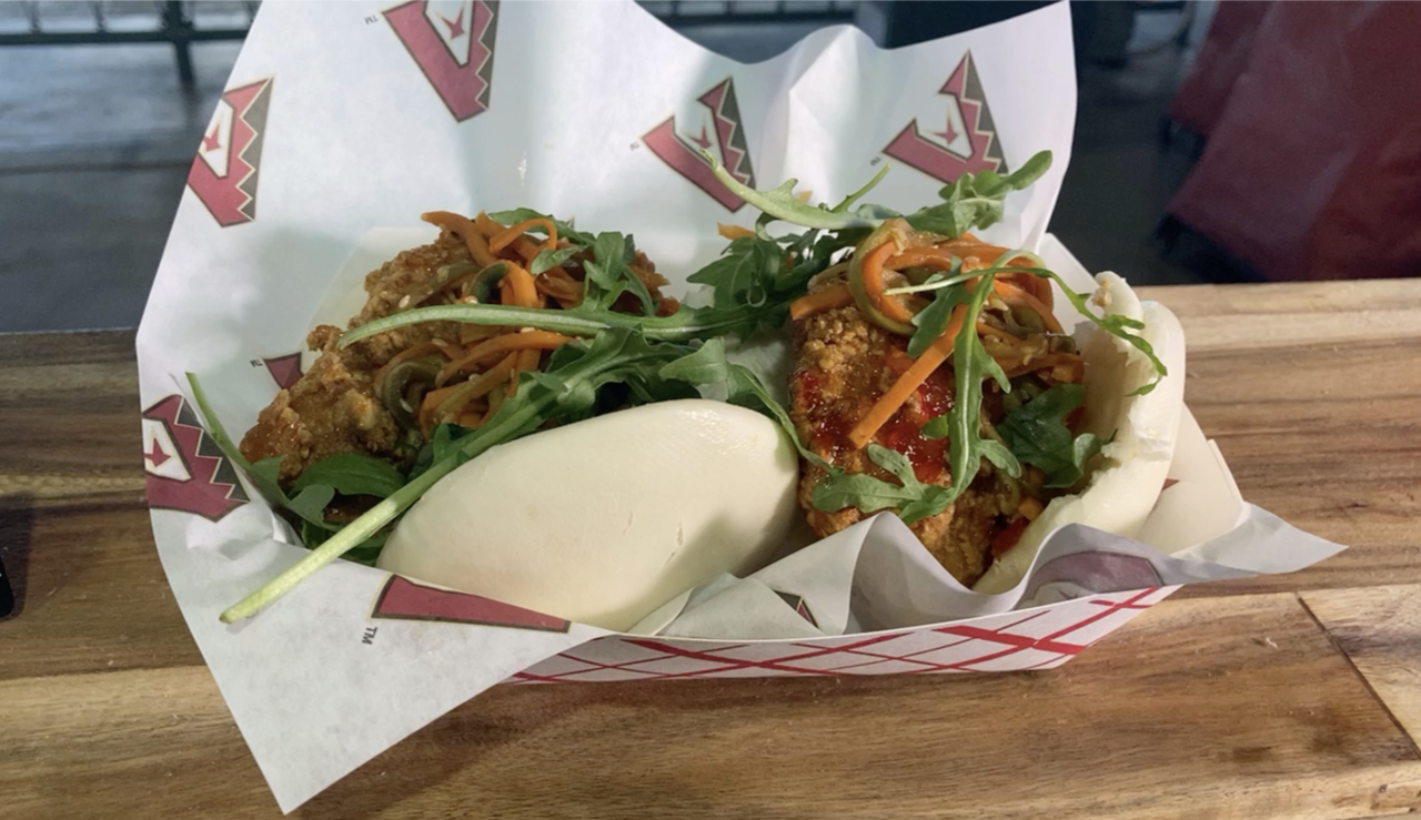 Crispy Chicken Bao