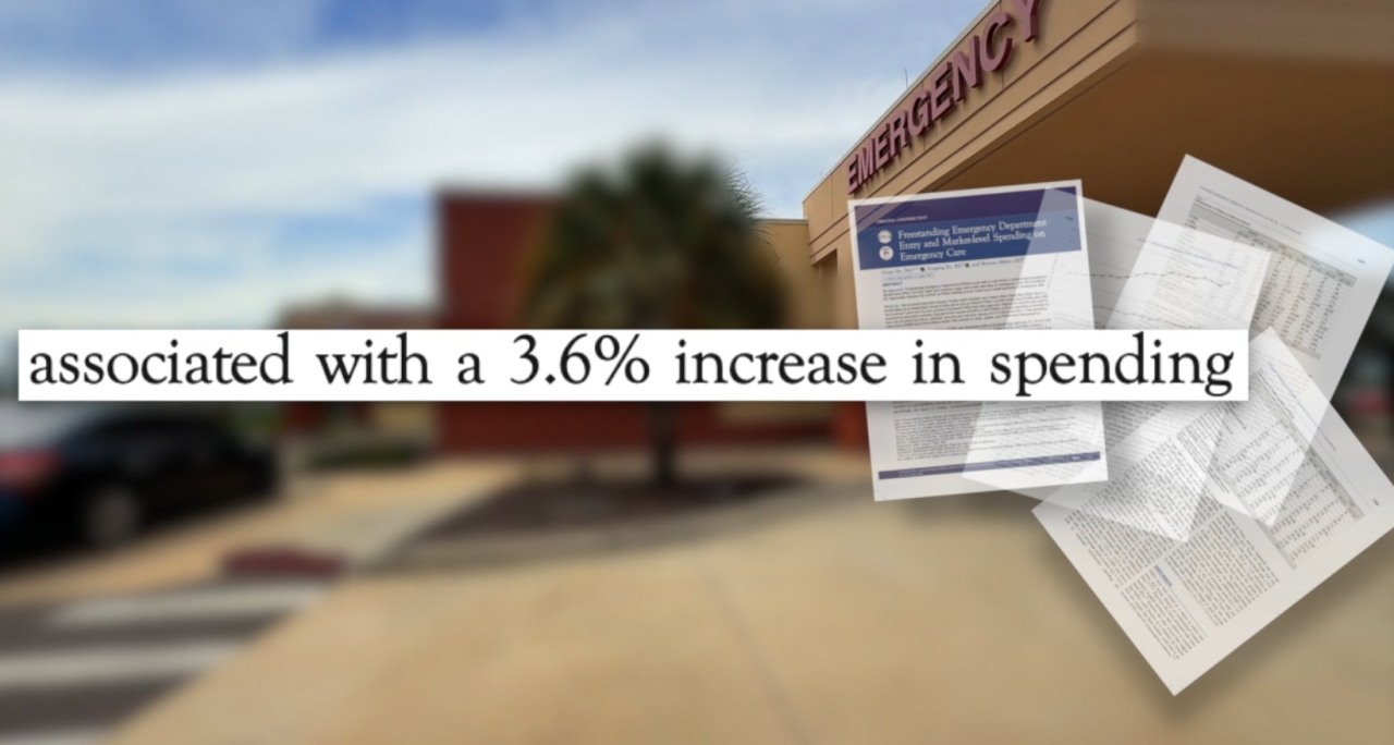 Study shows new Emergency Centers drove up overall costs