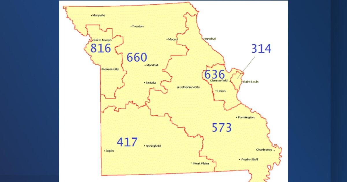 New Area Code Being Added For Central Missouri new-area-code-being-added-for-central-missouri