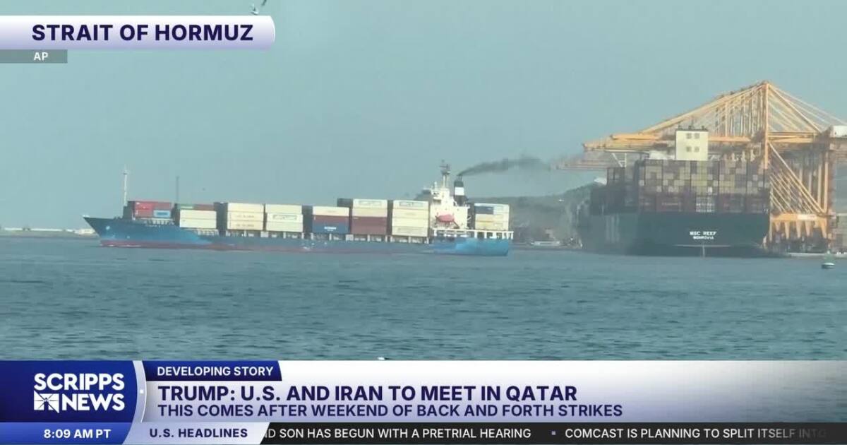 Trump: U.S. and Iran Set to Hold Talks in Qatar Trump: U.S. and Iran Set to Hold Talks in Qatar