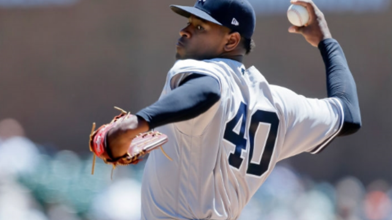 Luis Severino wins 7th straight as Yankees top Tigers in opener