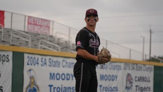 Calallen pitcher Drayton Mitchell