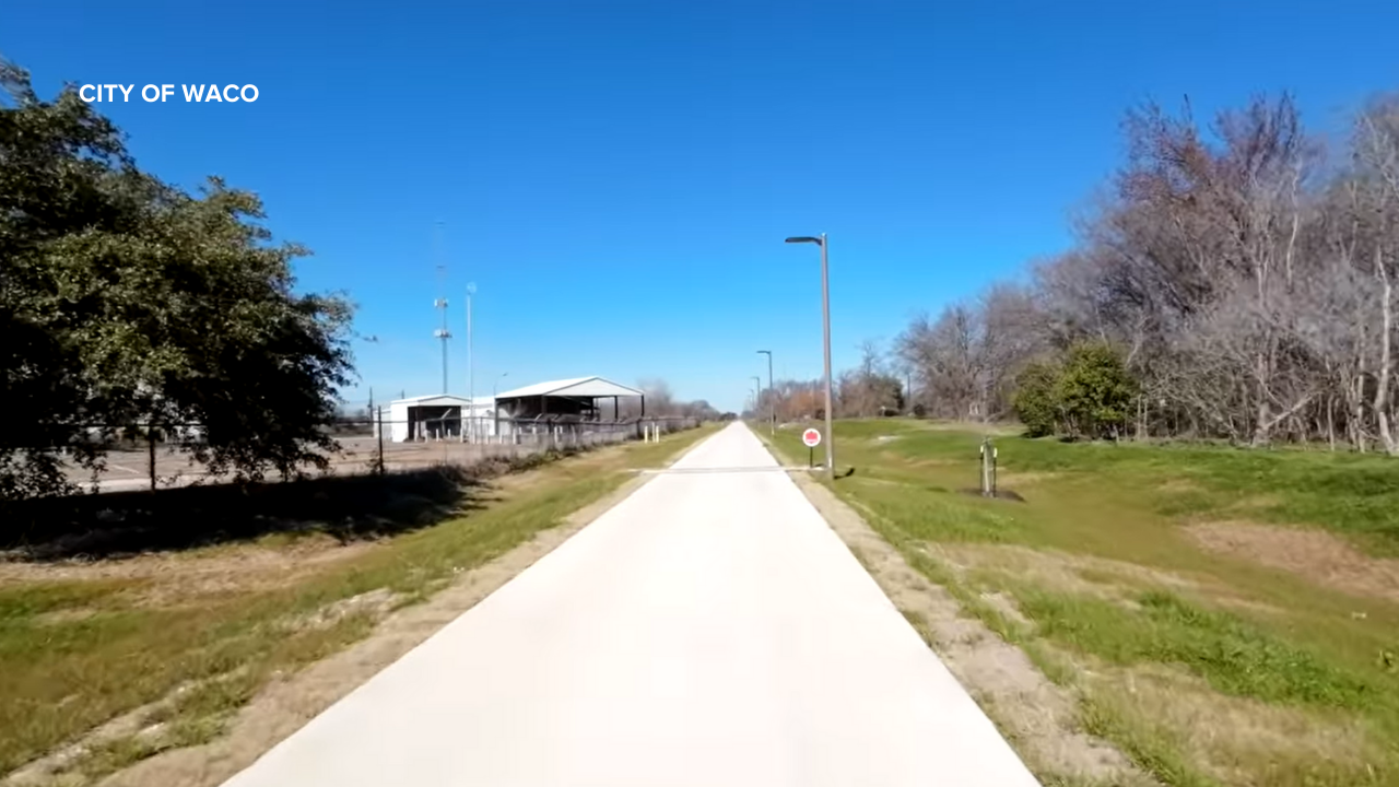 Waco MKT Trail path