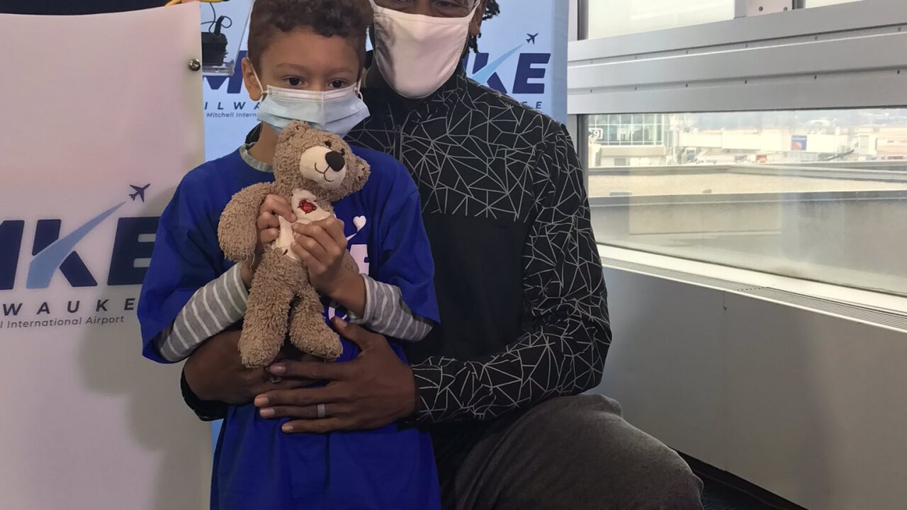 Ezekiel Burnett reunited with Teddy