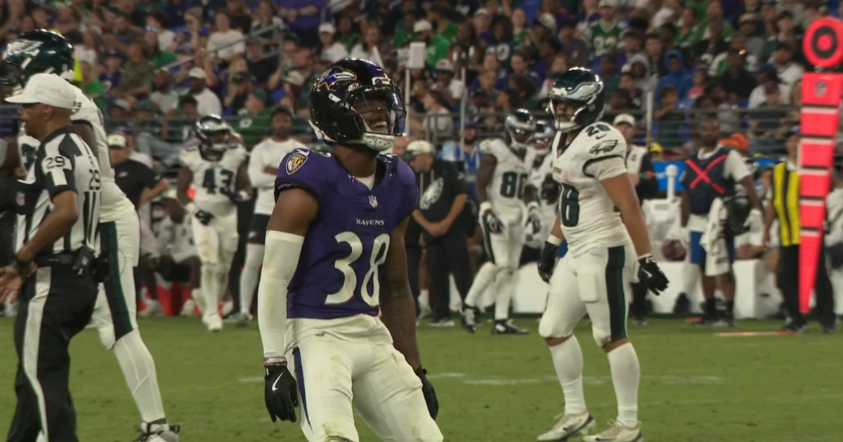 Former Cajuns CB Keyon Martin continues to make plays for Ravens