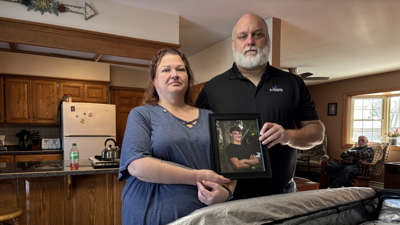 Cheyenne and Neil Hefter lost their Joe Hefter to suicide in June