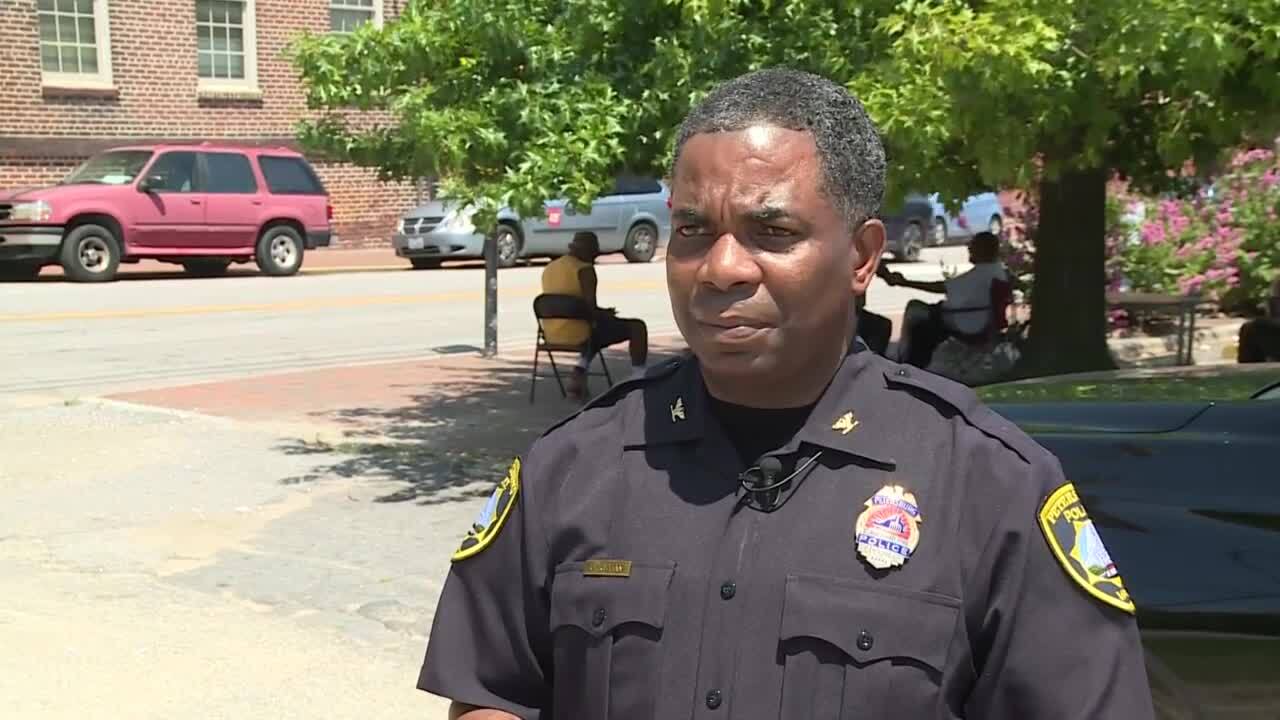 Petersburg Chief of Police Travis Christian