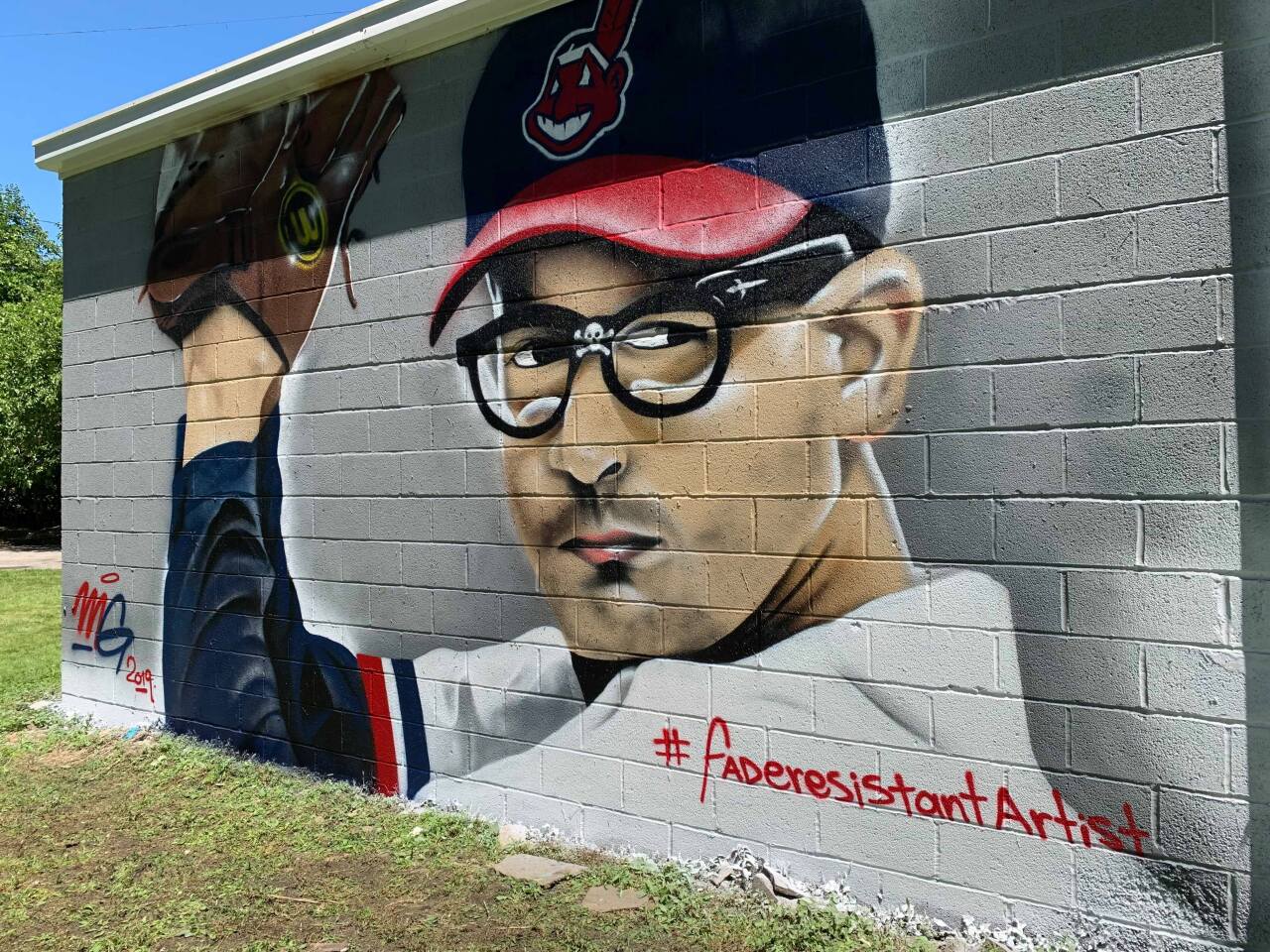 Rick Vaughn mural