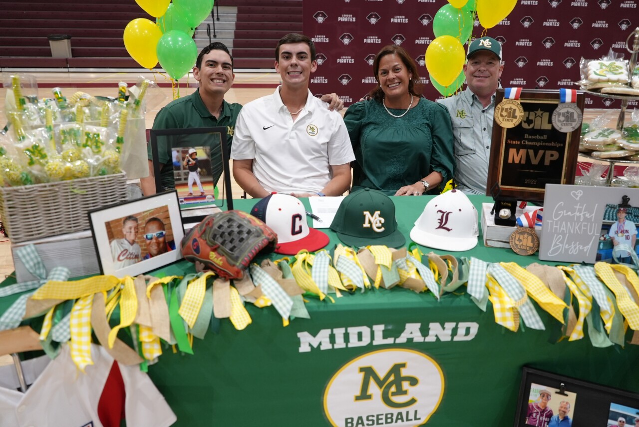 Blake Watters signed to play baseball at Midland College