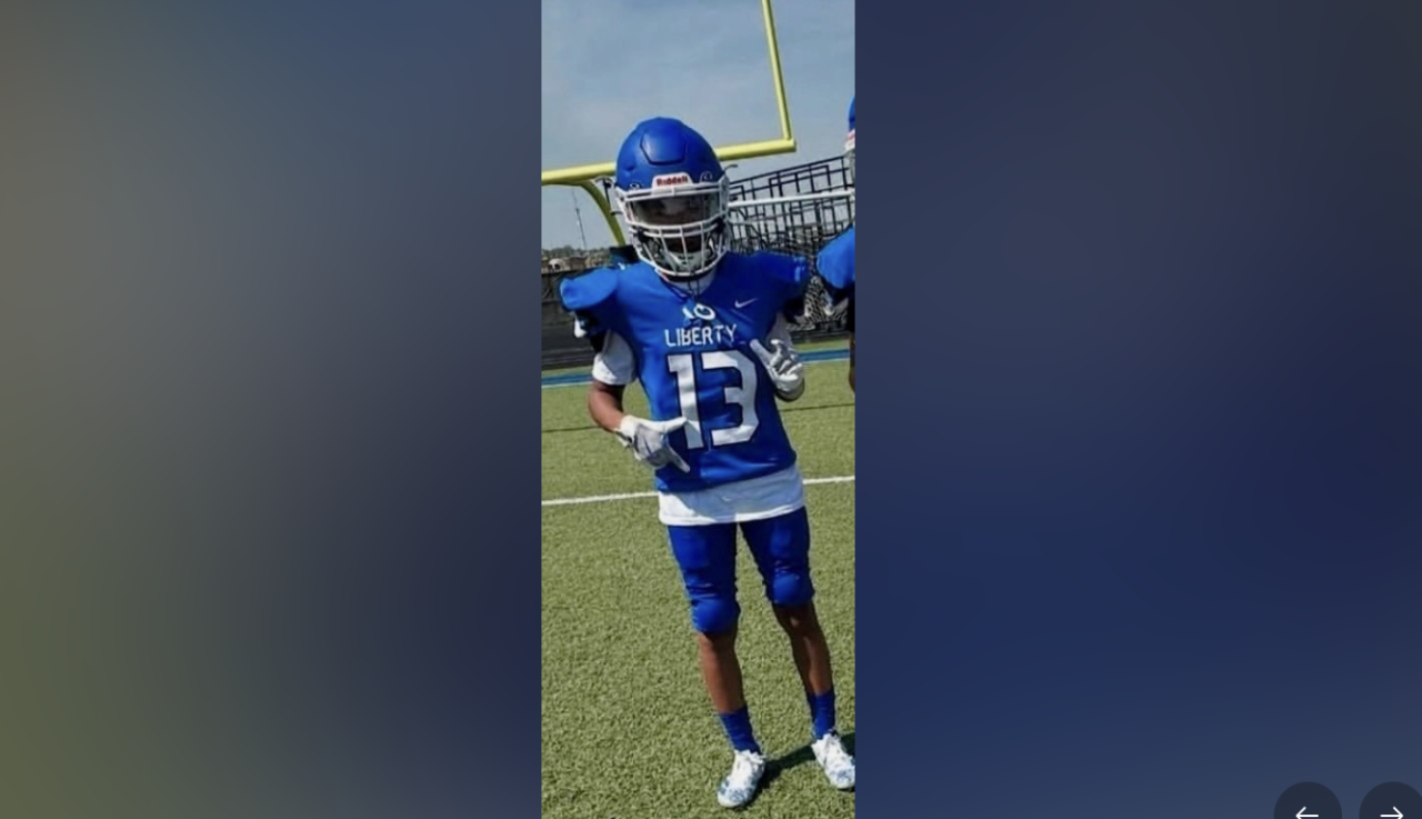 Ju'Lius Byers, Liberty high school student athlete