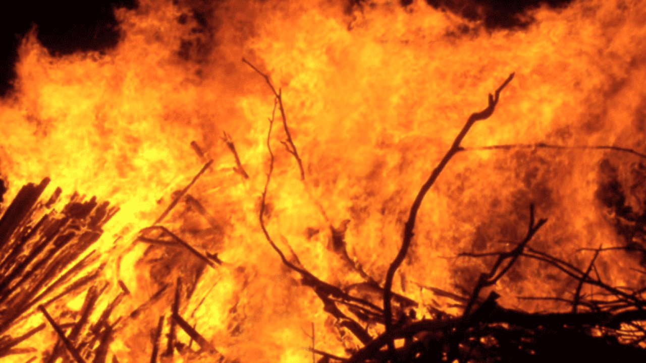 Fire crews en route to Santa Margarita vegetation fire