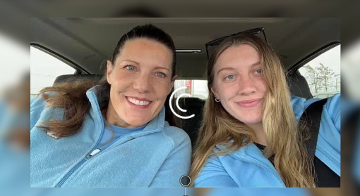 Kelley and her daughter Anya