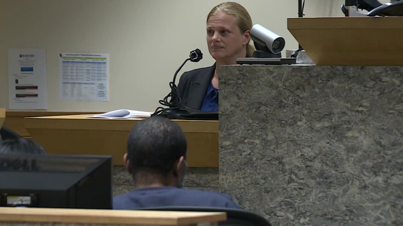 Dr. Gretchen Moy testifies in the Semmie Williams Jr. competency hearing, May 27, 2022