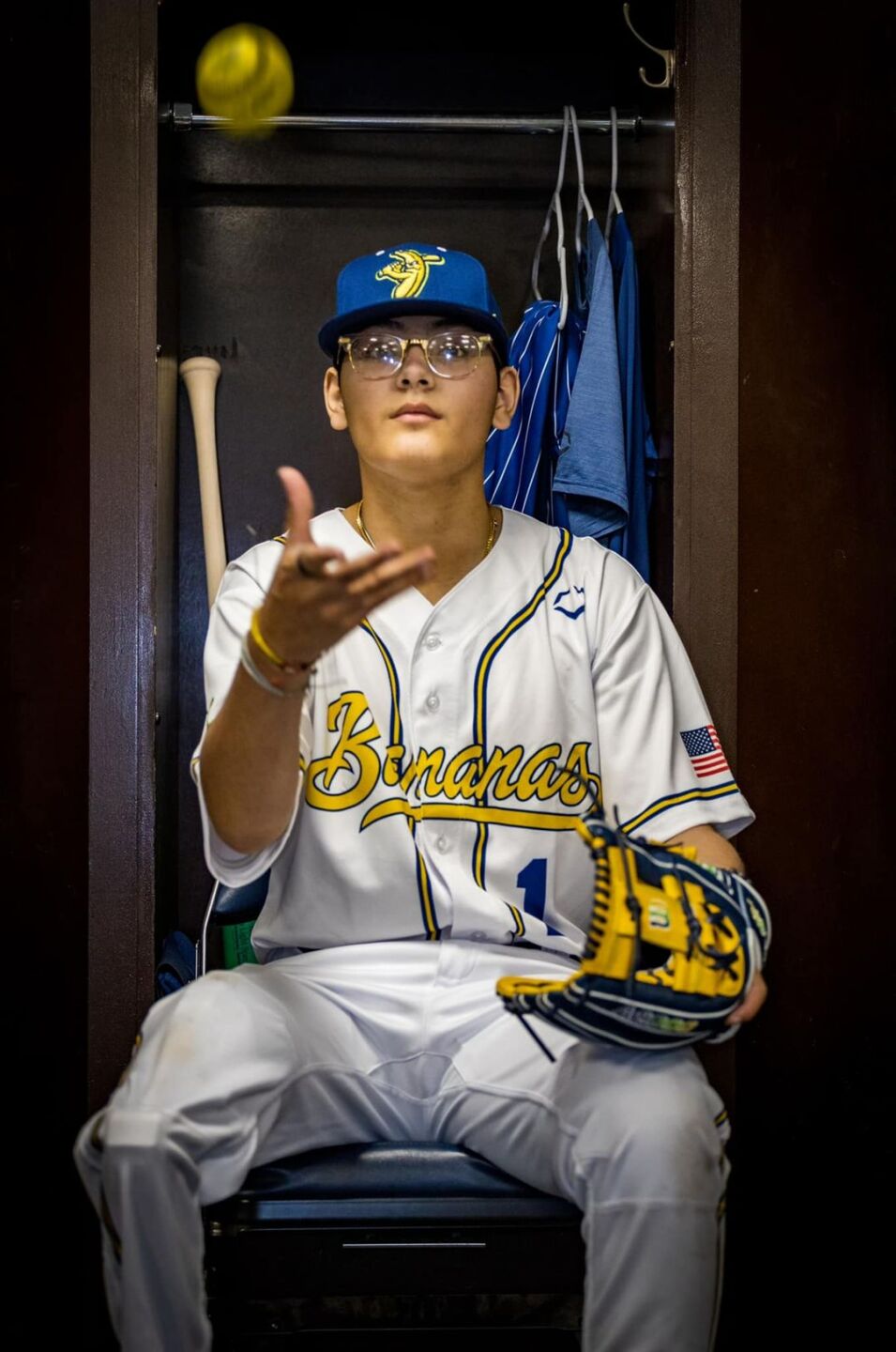 JJ Falcon as a Savannah Banana