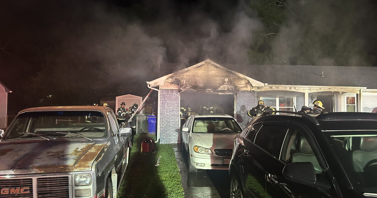 Firefighter injured, two displaced following Suffolk house fire: SFR